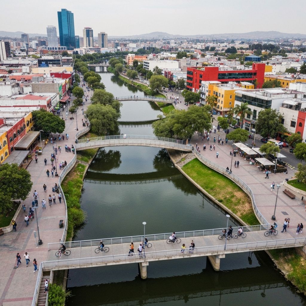 Paseo Santa Lucía Monterrey